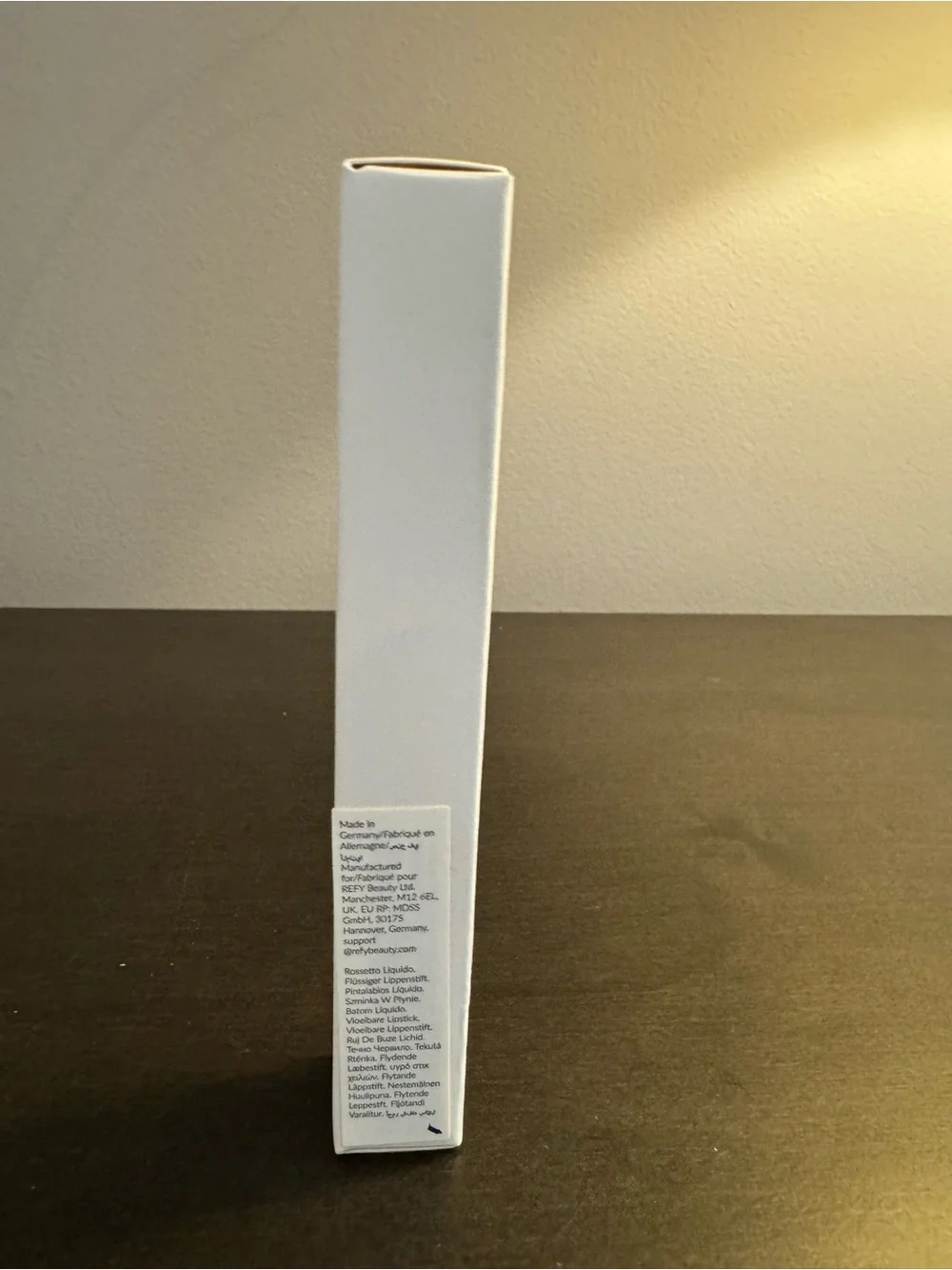 REFY Lip Stick Rosa 3.5 ml .11 oz Full Size NIB Sealed